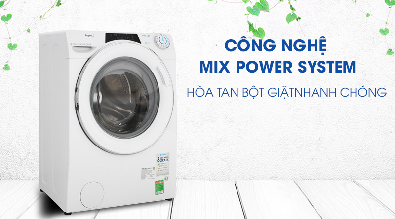 [Đánh giá] Máy giặt Siêu thị Điện máy Nội Thất Chợ Lớn | Máy Giặt CANDY 9Kg RO 1496DWHC7/1-S trên Điện Máy Chợ Lớn